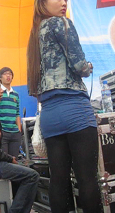 极品翘臀黑丝小靓妹