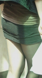 黑丝超短裙就是性感