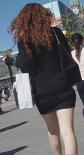 短裙白腿就是性感