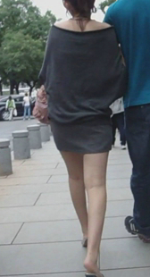 高跟长腿美少妇