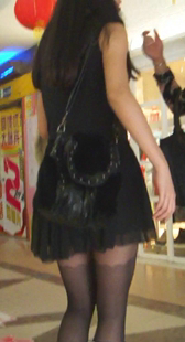 黑丝细长腿就是性感