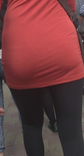 细腰超短裙翘紧臀