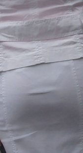 白裙配丁字裤超性感