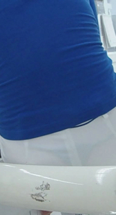 化装品制服OL白布配丁字裤如此风骚