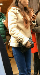 古街极品蓝牛少妇