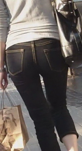 黑牛紧裤扭动起来真是要人命