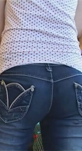 近距离跟拍少妇大屁股