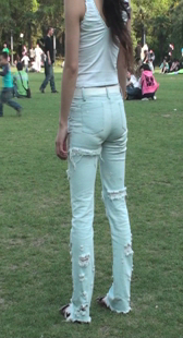 高挑小妹内痕紧