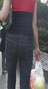 街拍高挑OL性感小少妇