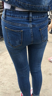 牛仔巨宽臀战斗力强