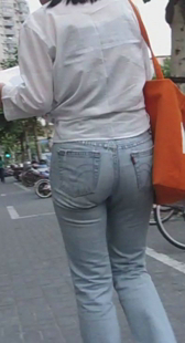 高挑紧身灰牛肥而不腻