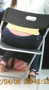 极品大屁股模特