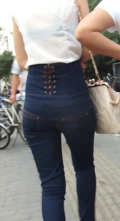 高腰黑牛宽臀OL