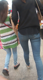 紧身牛仔裤视频