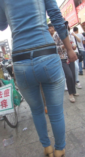 一身牛仔如此性感