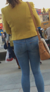 超紧牛仔裤视频