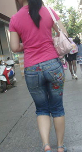 重口味紧身宽臀蓝牛