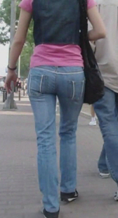 成熟圆臀蓝牛魅力