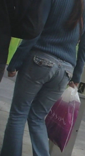 大屁股牛仔老外