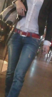 性感美少妇三角