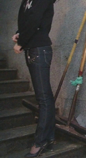 服装店性感翘臀