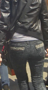 高跟灰牛大屁股