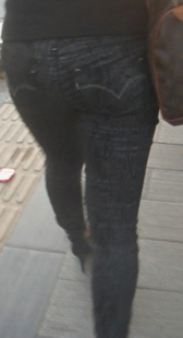 高跟黑紧牛翘PP