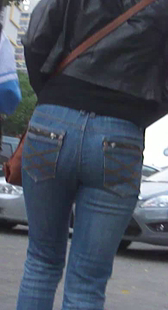 蓝牛细腰翘紧臀