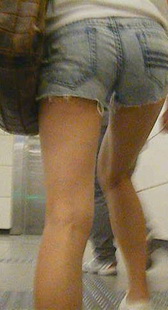 跟在大屁股后面真受不了