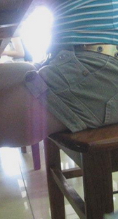 学生妹的性感大腿