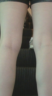 性感长腿少妇上电梯