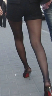 高跟长腿黑丝LO