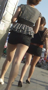 长腿热裤OL包臀