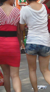 高跟美腿小少妇