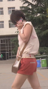 松软美臀短发女