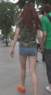 高跟包臀性感白腿