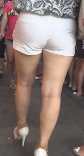 高跟包臀热裤内痕紧