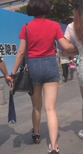 包臀蓝牛长腿少妇