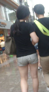 圆臀热裤内痕紧