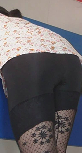 打底裤大妈准备好了