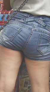 极品超紧热裤大屁股