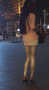 漂亮OL紧身包臀