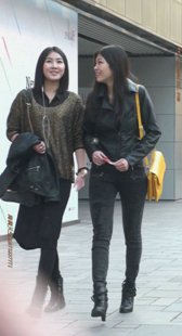 高挑包臀黑色布裤