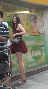 漂亮高挑白领少妇