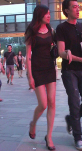 细高跟包臀夹不紧