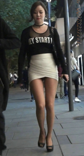性感高跟的包臀骚货