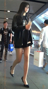 性感高跟的美腿超短气质MM