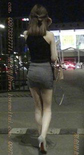 性感灰色包臀的小高跟MM