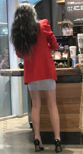 性感高跟鞋的肉丝小姐姐