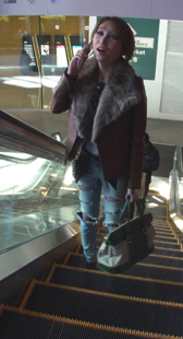 蓝牛高跟小妹身材好